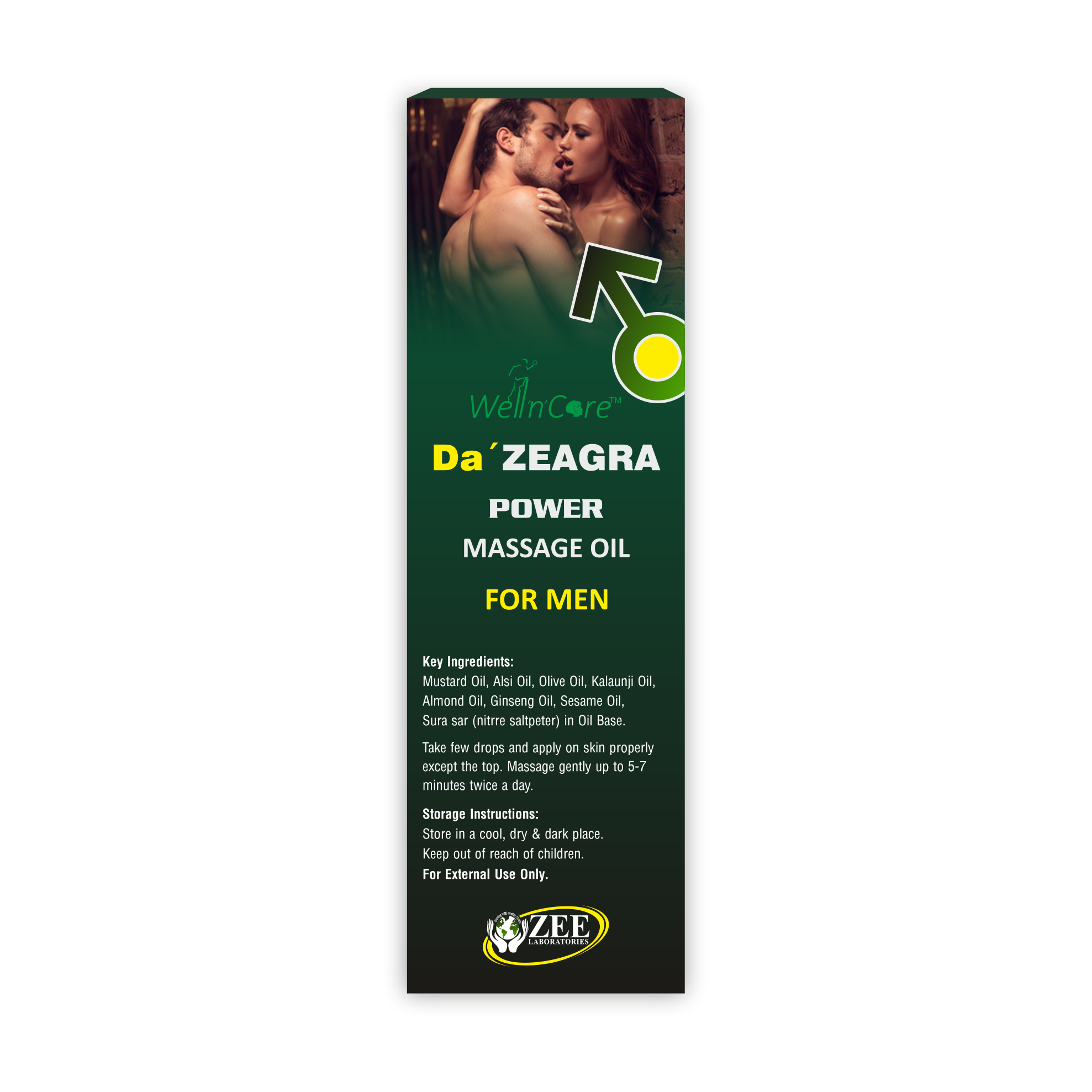 Da' Zeagra Power Massag Oil