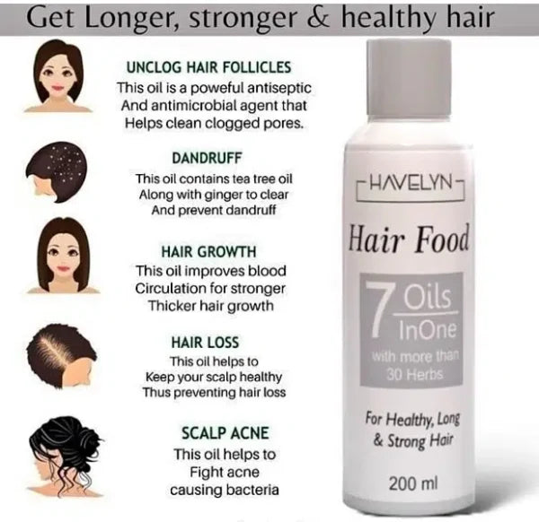 Hair Food Oil - My Store